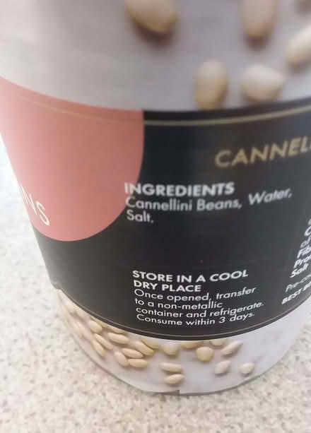 Photo of free Tins of Cannellini beans in salted water x4 (Westbury Fields BS9) #3