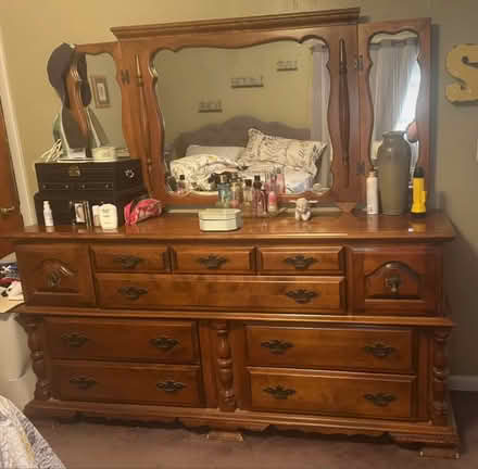 Photo of free Dresser and night stand (Bogota NJ) #2