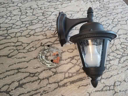 Photo of free outside porch light (Millsboro, DE) #1