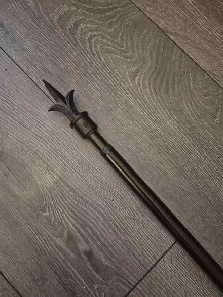Photo of free Black curtain pole (Chadwell Heath) #2