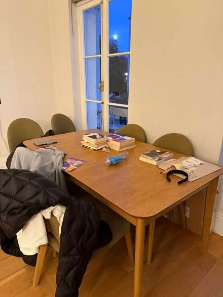 Photo of free Dining table and 6 chairs (W11 2QT) #2