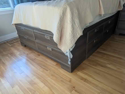 Photo of free Queen bed frame with 12 drawers (Alta Vista/Applewood acres) #1