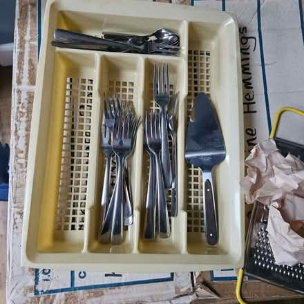 Photo of free Cutlery tray of cutlery (Caldecott OX14) #1