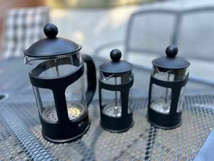 Photo of free Cafetière x3 (Southbourne BH6) #1