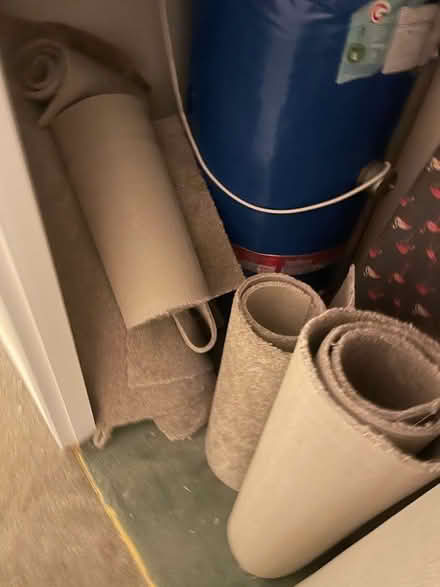 Photo of free Beige carpet remnants (Maney B72) #1
