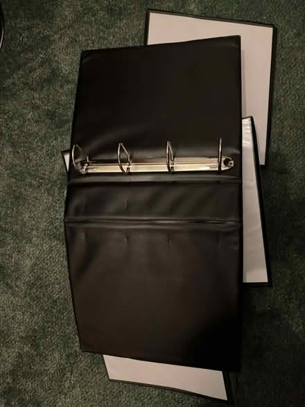 Photo of free 5 Black Binders (Gorebridge EH23) #1