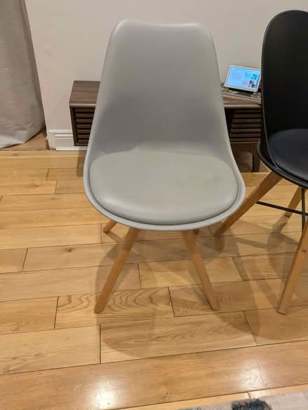 Photo of free Scandi grey dining chairs x2 (Barnsbury N1) #2