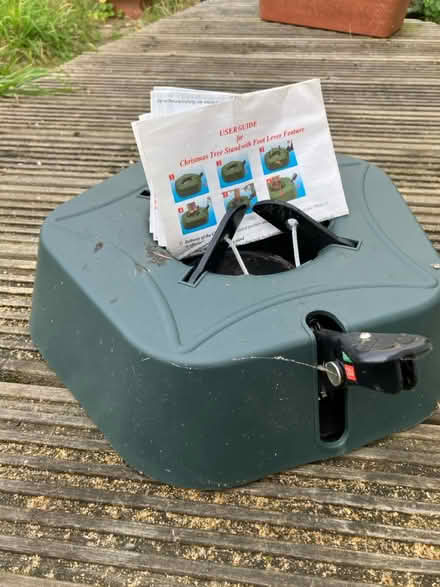 Photo of free Clamp stand for real Christmas tree (Oulton, Lowestoft NR32) #1