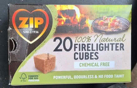 Photo of free Briquettes, wood chips and firelighter (Earls Court SW10) #3