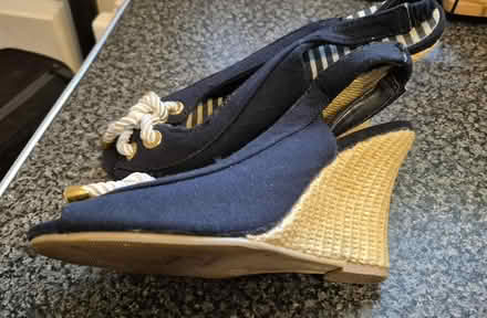 Photo of free Sling back wedge shoes size 3 (Great Moor SK3) #2