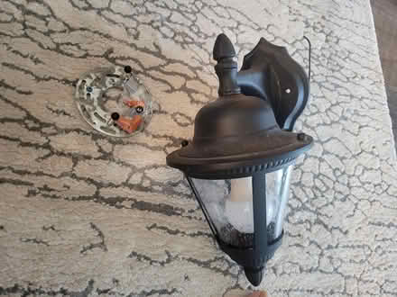 Photo of free outside porch light (Millsboro, DE) #2
