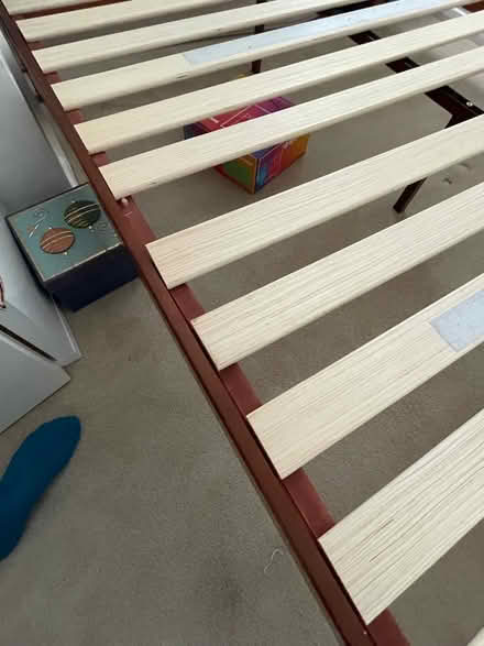 Photo of free Double bed frame (Lexden CO3) #2