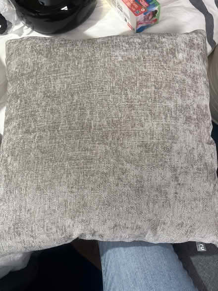 Photo of free Grey cushion (SW11 Battersea) #1