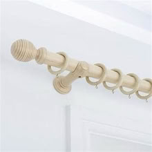Photo of Wooden curtain poles (Underdale SY2) #4