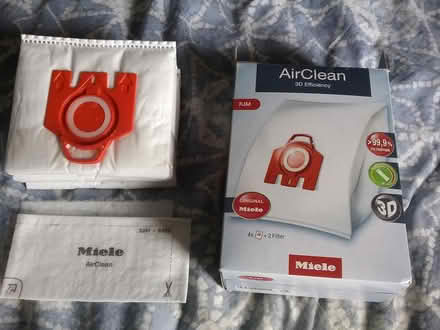 Photo of free Bags and Filter for Miele Vacuum (Uplands / Riverside) #2
