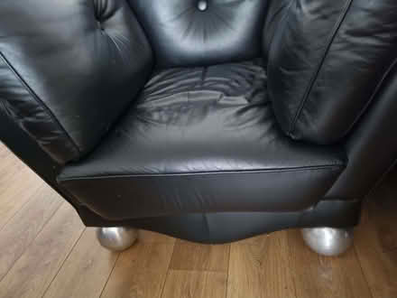 Photo of free 2 large leather chairs (Kirkby L33) #3