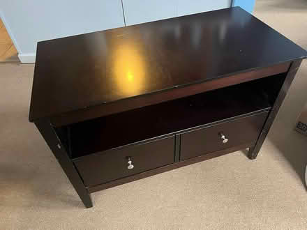 Photo of free Two-drawer storage shelf/TV stand (FiDi/South Street Seaport) #1