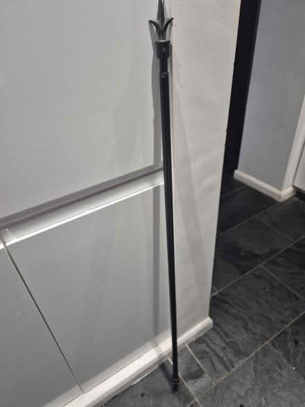 Photo of free Black curtain pole (Chadwell Heath) #1