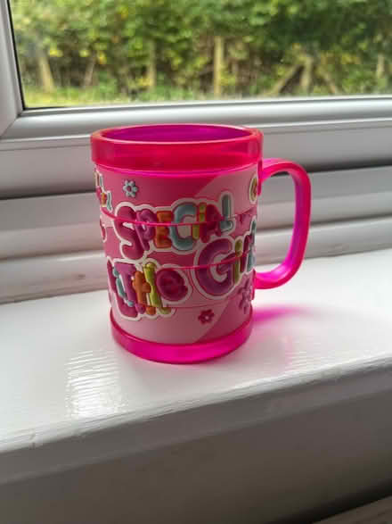 Photo of free Pink drinking cup (Fairfield Park) #1