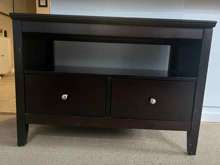 Photo of free Two-drawer storage shelf/TV stand (FiDi/South Street Seaport) #2