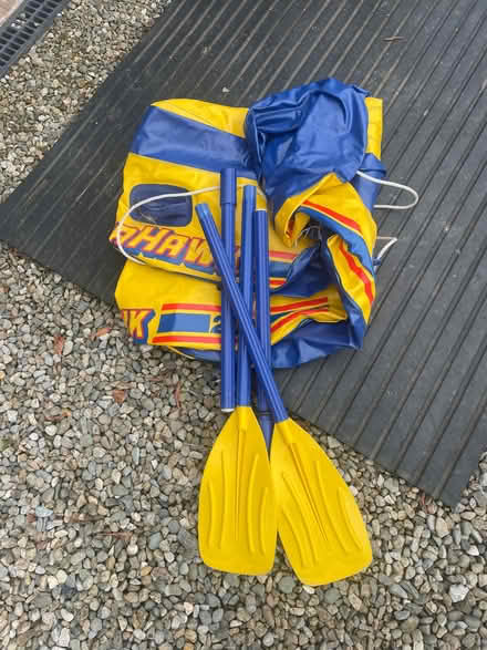 Photo of free Inflatable Dingy with oars (Dutton PR3) #1