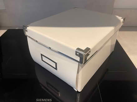 Photo of free 4 Ikea cardboard storage boxes (G20 6HS) #2