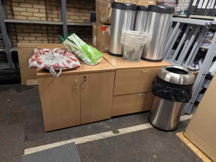 Photo of free Office cabinets, wooded (Rayleigh) #2