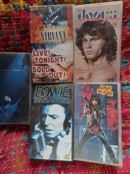Photo of free Classic VHS Music Videos (Tollesbury CM9) #1