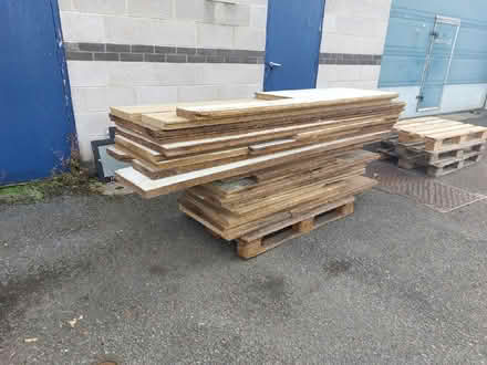 Photo of free Mezzanine floor board offcuts 38mm (GU11) #1
