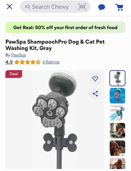 Photo of free Paw spa shower attachment (Columbia Heights) #2