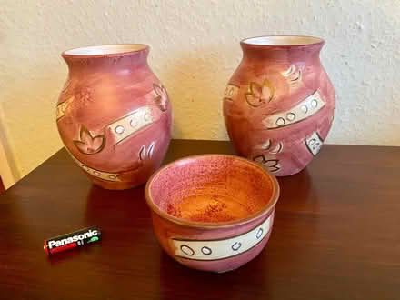 Photo of free Vases x2 and dish (Eastbourne BN21) #1