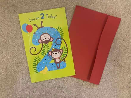 Photo of free Birthday card- Boy- Aged 2 (Charlton SE18) #1