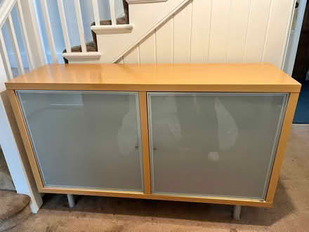 Photo of free Sideboard with glass doors (Sidcup DA15) #1