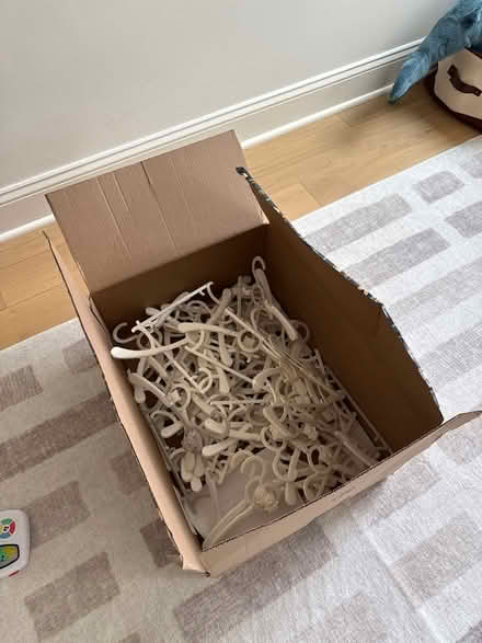 Photo of free Baby clothes hangers (Bloomingdale) #1