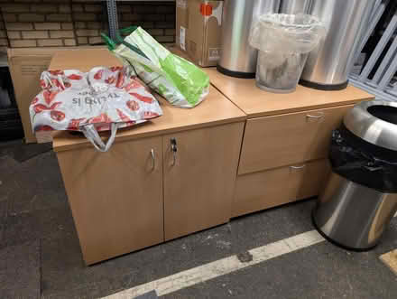 Photo of free Office cabinets, wooded (Rayleigh) #1