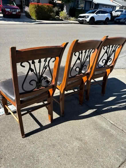 Photo of free 3 Dining Chairs (Cabrillo, N. Fremont) #1