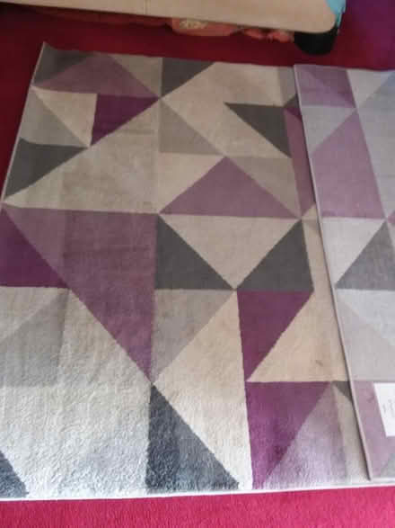 Photo of free Lilac&grey rug (South molton) #2