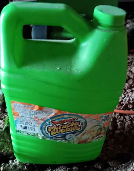 Photo of free Large bubble blowing liquid (burlington) #1