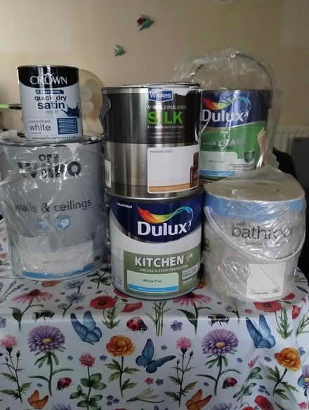 Photo of free Assortment of household paint (Speedwell Bristol) #1