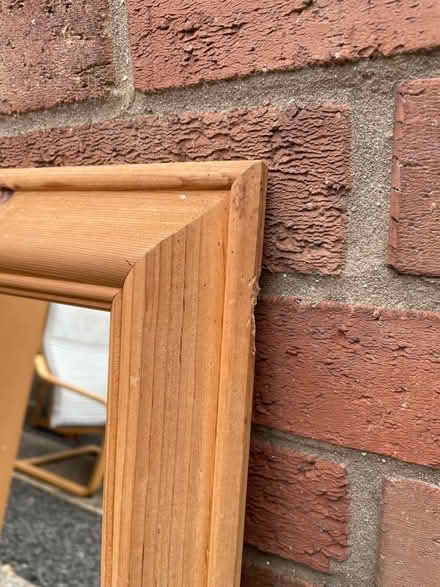 Photo of free Large mirror wooden frame (Lexden CO3) #3