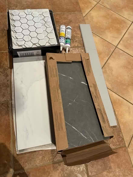 Photo of free Tile leftover from bathroom Reno (Falls Church City) #1