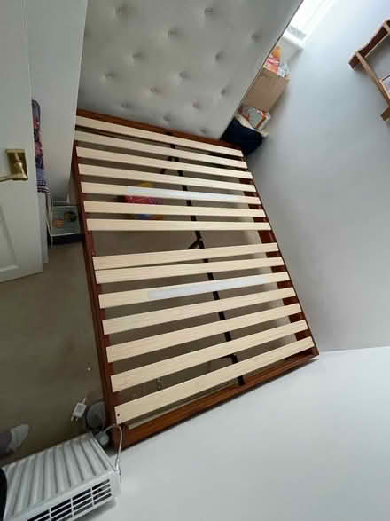 Photo of free Double bed frame (Lexden CO3) #1