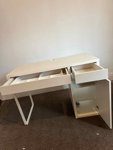Photo of free IKEA dressing table with drawers (Dinnington S25) #2