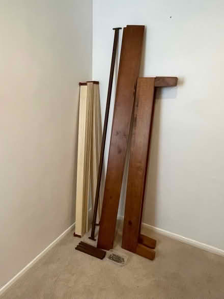Photo of free Double bed frame (Lexden CO3) #4