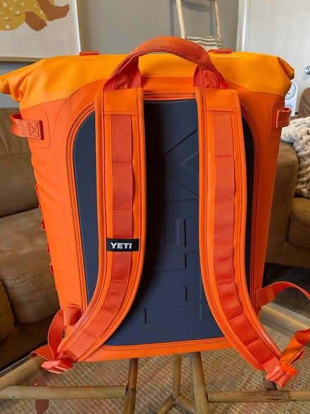 Photo of free Orange yeti backpack cooler (East Dallas) #2