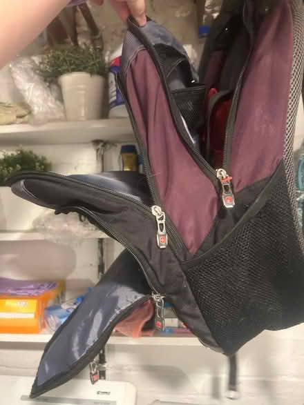 Photo of free Purple swissgear backpack (Columbia Heights) #2