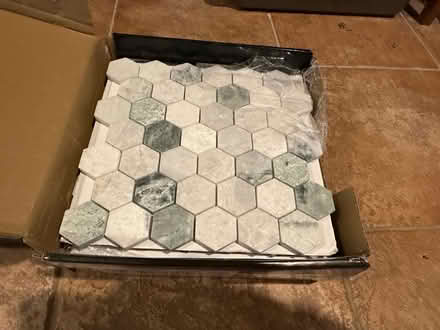 Photo of free Tile leftover from bathroom Reno (Falls Church City) #3
