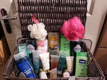 Photo of free Large Hamper Of Mostly Bathroom Toiletries (Vale LA1) #1