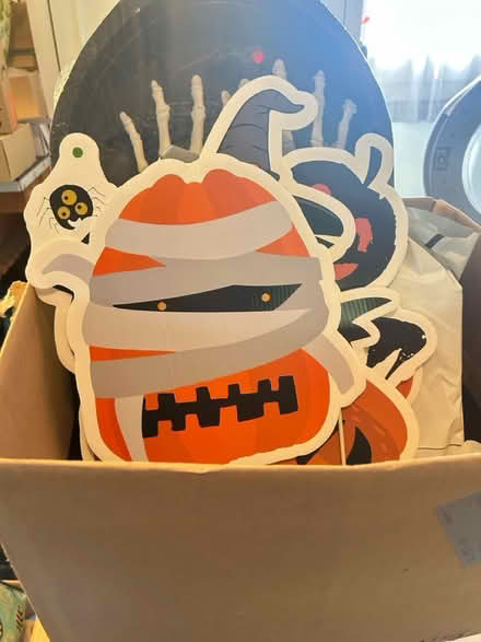 Photo of free small box of Halloween decs (Moraga) #1