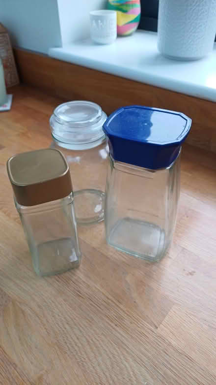 Photo of free Three large glass jars (Long Ditton KT6) #1